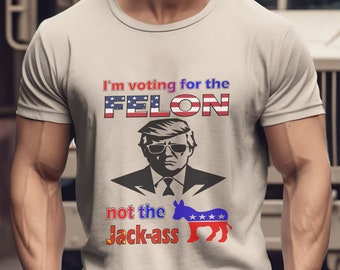 MAGA Pro-Trump T-Shirt: Political Satire, Election 2024 Apparel