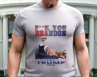 Trump 'F**k You Brandon' Shirt: Patriotic USA Tee
