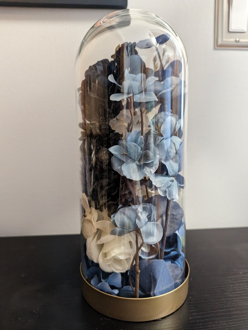 Floral Cloche Centerpieces Etsy