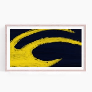 Frame TV Art - Michigan Wolverines