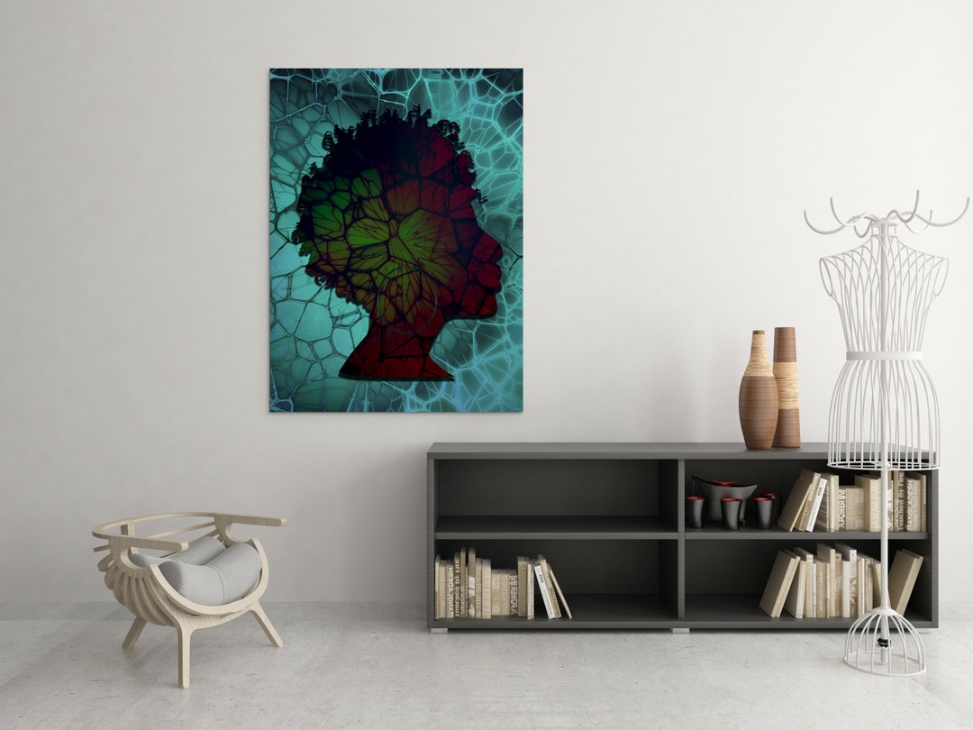 Black History Month Abstract Wall Art, Wall Art Print, Abstract African