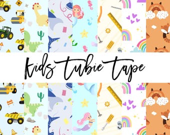 Cinta Tubie - Colección para niños / Sonda de alimentación / Línea central / Oxígeno / Hypafix