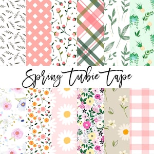 Tubie Tape - Spring Collection | Feeding Tube | Central Line | Oxygen | Hypafix