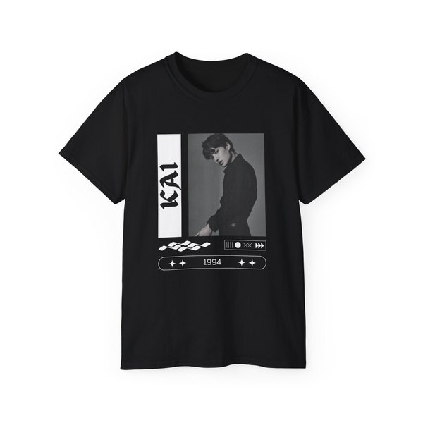 EXO Kai Graphic Tee, Kai Tee, Kai Shirt, Kai T-Shirt, EXO Tee, EXO Shirt, K-Pop Tee, K-Pop Shirt, K-Pop T-Shirt