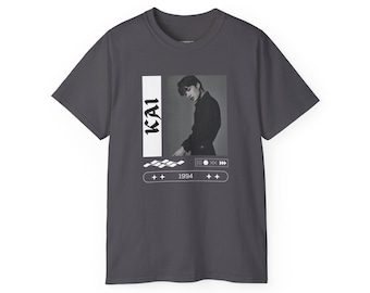 EXO Kai Graphic Tee, Kai Tee, Kai Shirt, Kai T-shirt, EXO