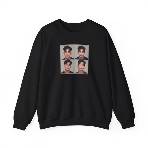 Kim Soo-hyun Crewneck Sweatshirt, Kim Soo-hyun Sweatshirt, Kim Soo-hyun Pullover, Kim Soo-hyun Shirt, K-Drama Sweatshirt, K-Drama Pullover