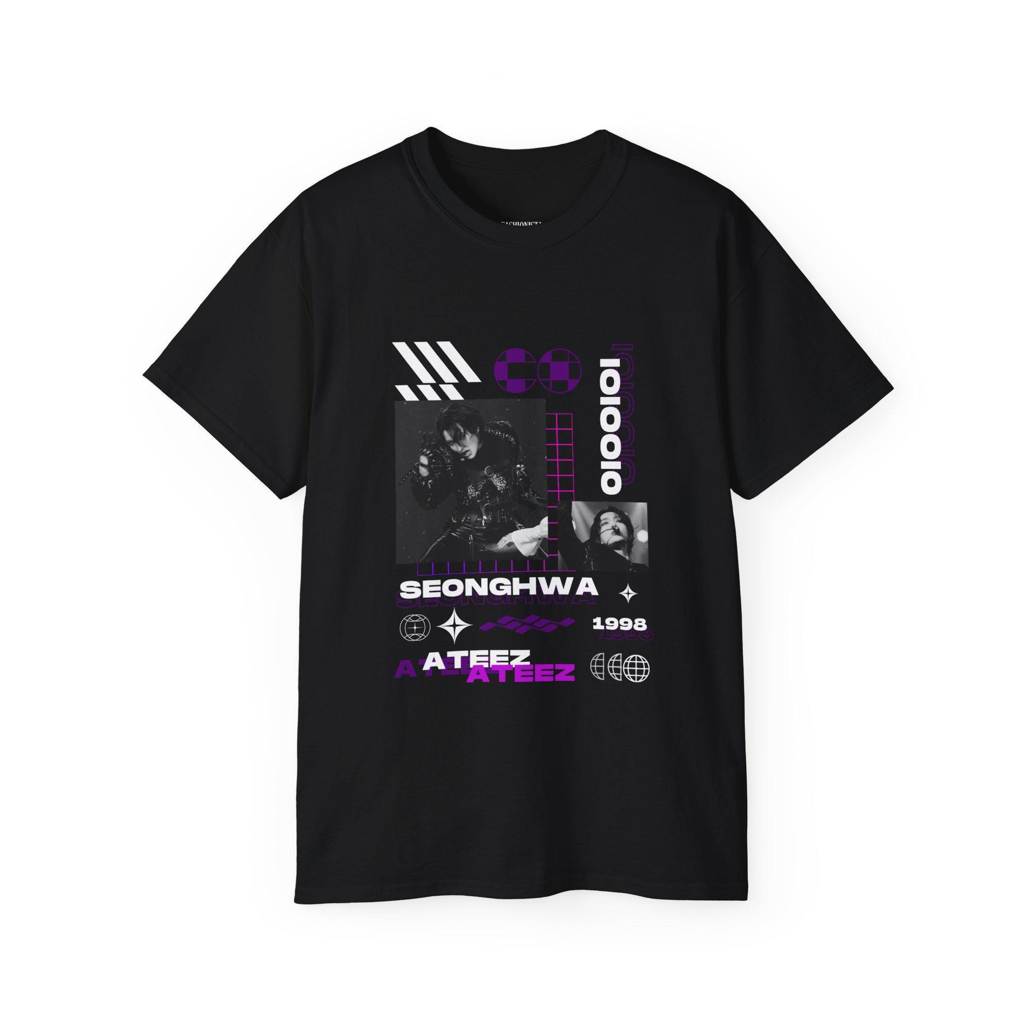 ATEEZ Seonghwa Graphic Tee, Seonghwa Tee, Seonghwa Shirt