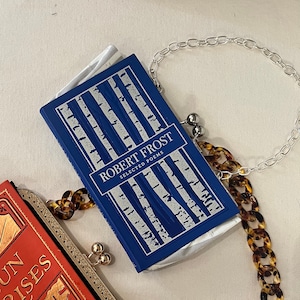 Robert Frost Clutch Book Bag