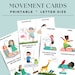 Movement Break Cards, Brain Break Activities, Exercise Cards for Kids ...