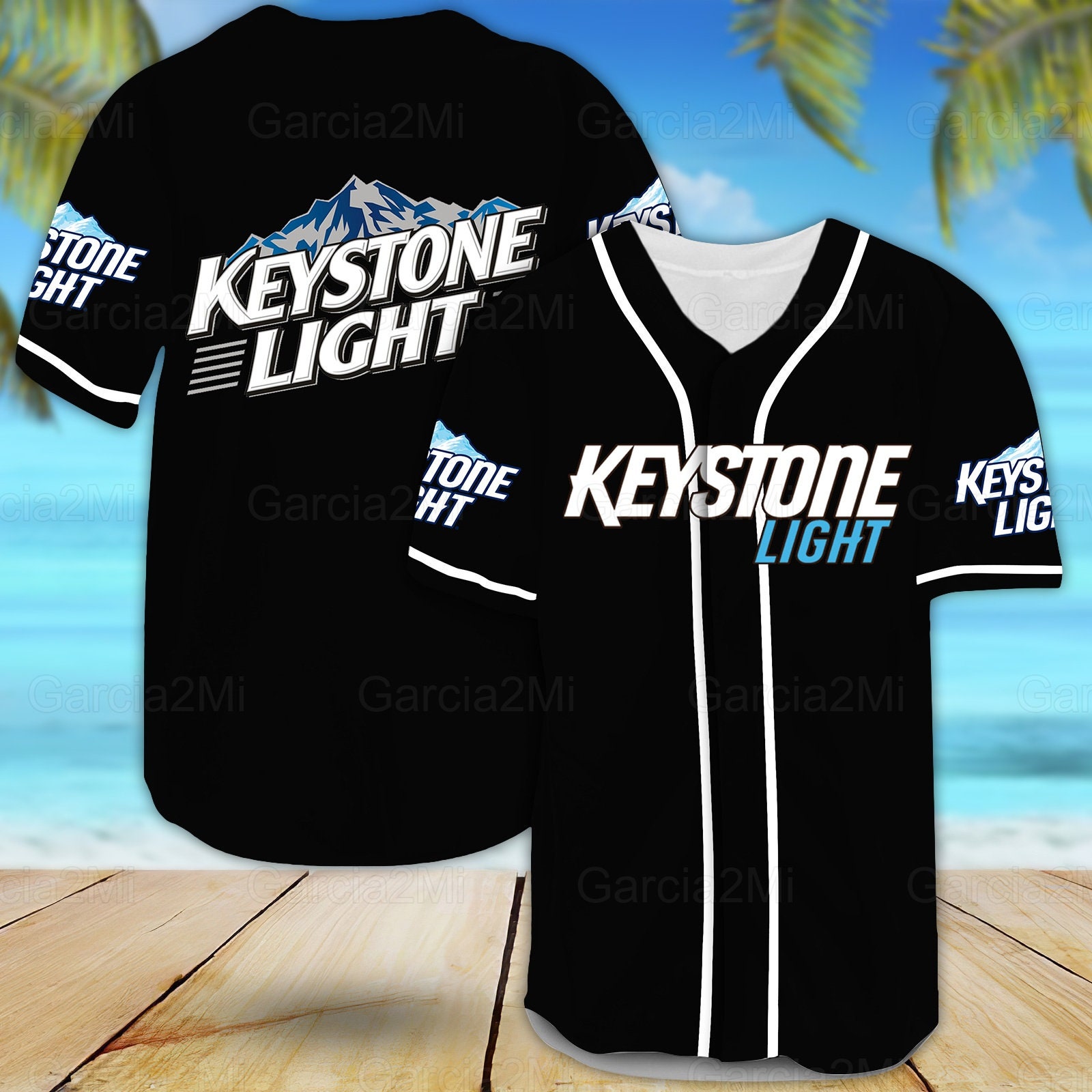 Discover Keystone Light Baseball Jersey, Keystone