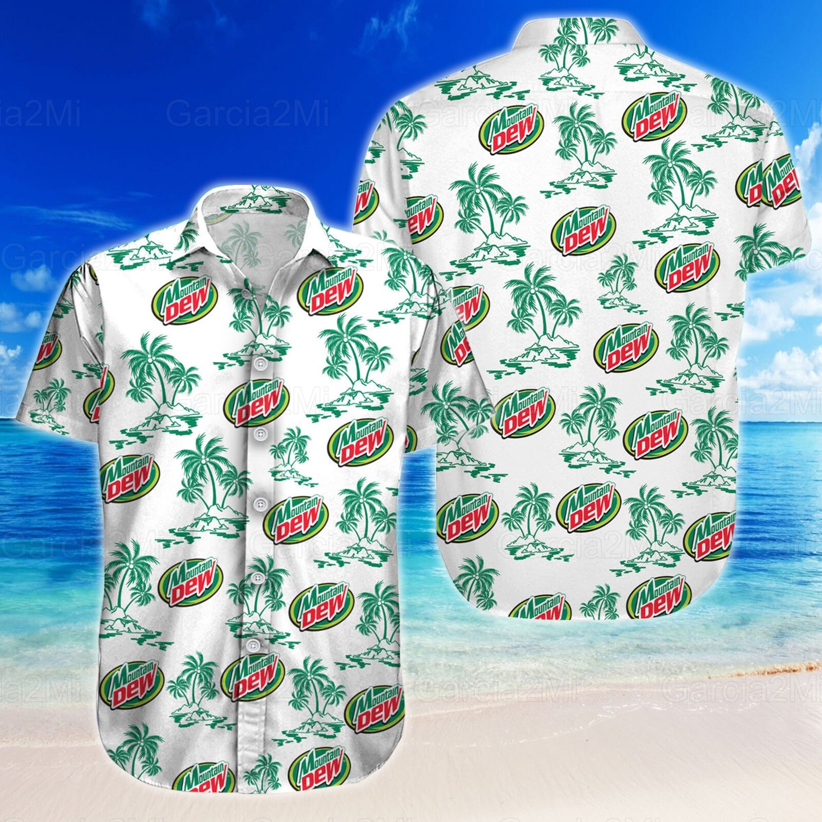 Discover Mountain Dew Hawaiian Shirt, Mountain Dew Button Up Shirts
