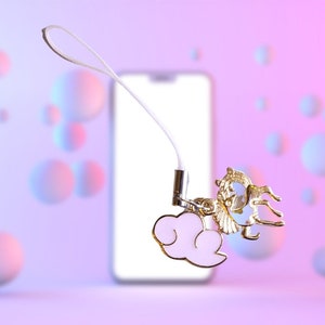 Unicorn Love Phone Charms