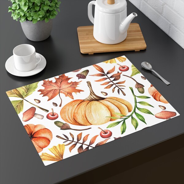 Fall Leaf Placemats Etsy