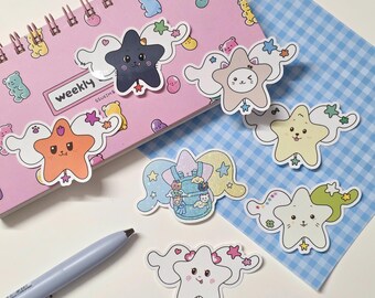 nct wish wichu popchu vinyl stickers | aesthetic cute kpop stickers