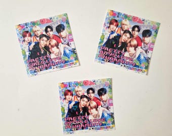 pretty girls, boys, and people love p1harmony | aesthetic cool purikura insp kpop sticker for p1ece