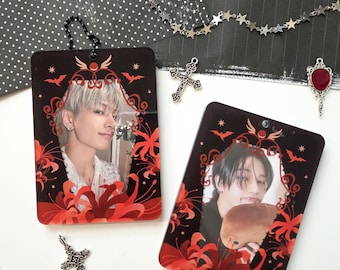 till death do us part acrylic photocard holder | kpop spider lily photocard collector holder