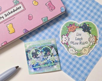 you've met me at a very wishful time | assorted nct wish vinyl stickers