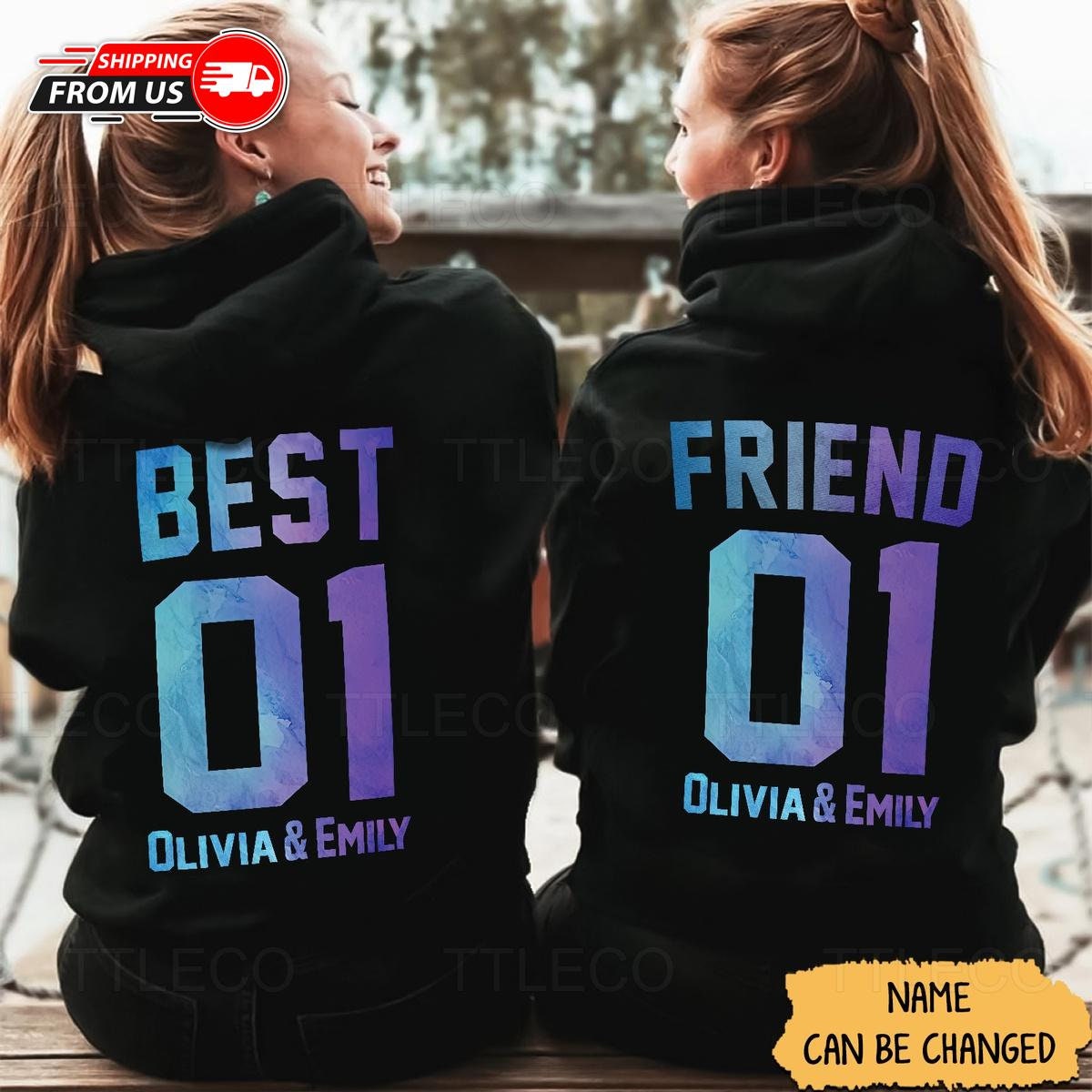 Best friend pullover - Etsy España