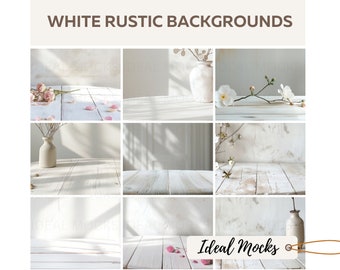 White Background Mockup JPG
