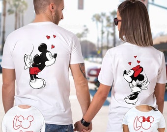 Couple Outfit, Minnie Mickey Shirt, Mickey Disney, Mickey And Minnie For Couples, Couple Hoodie, Lover Sweatshirt, Disney Shirts