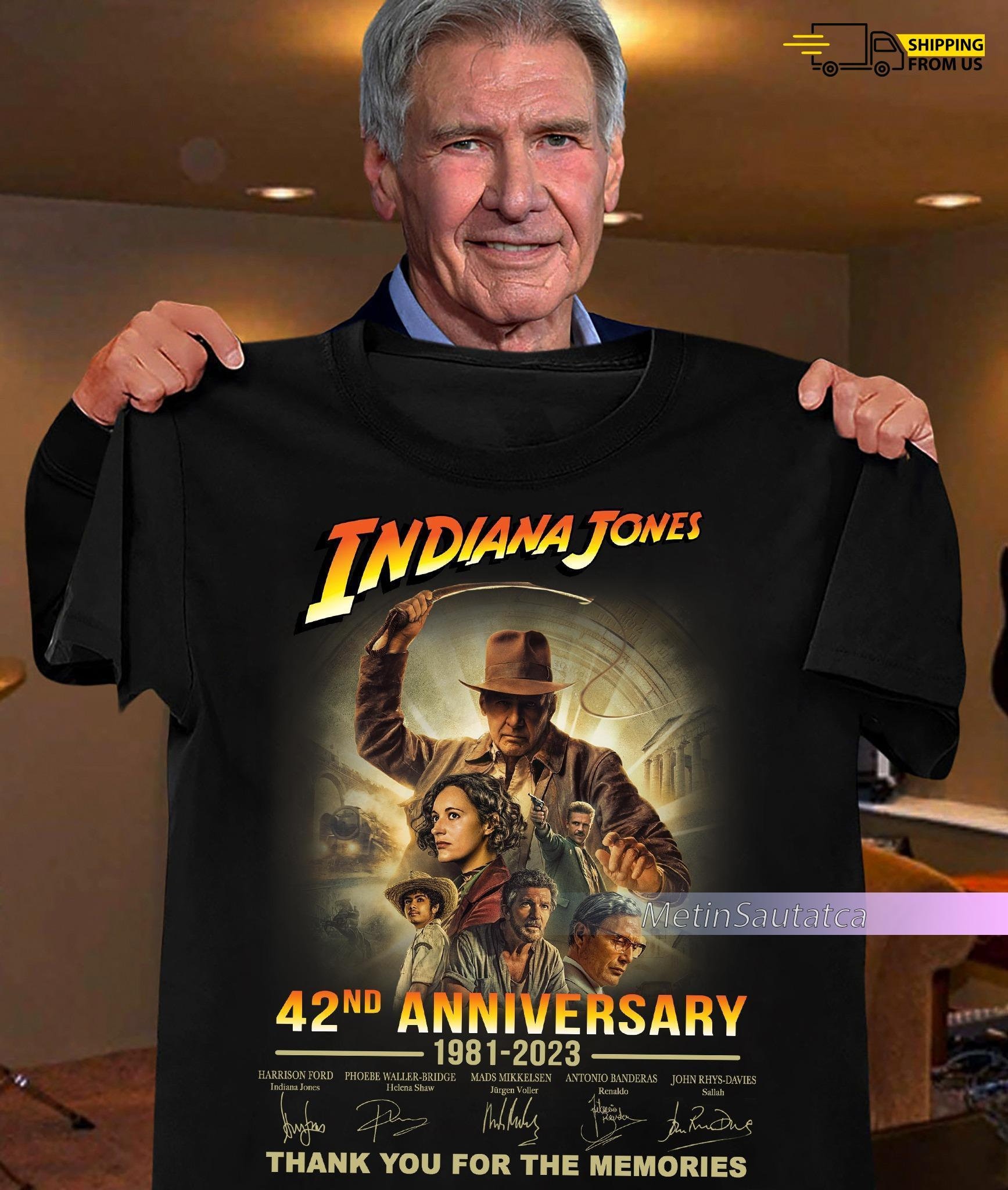 Indiana Jones Shirt, Indiana Jones Movie Tshirt, Vintage Indiana Jones