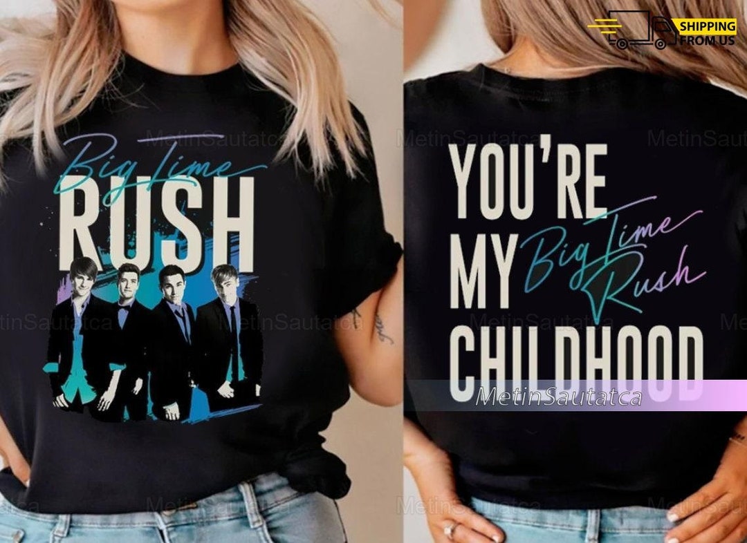 Big Time Rush Shirt, Big Time Rush Tshirt, Big Time Rush Tour Shirt