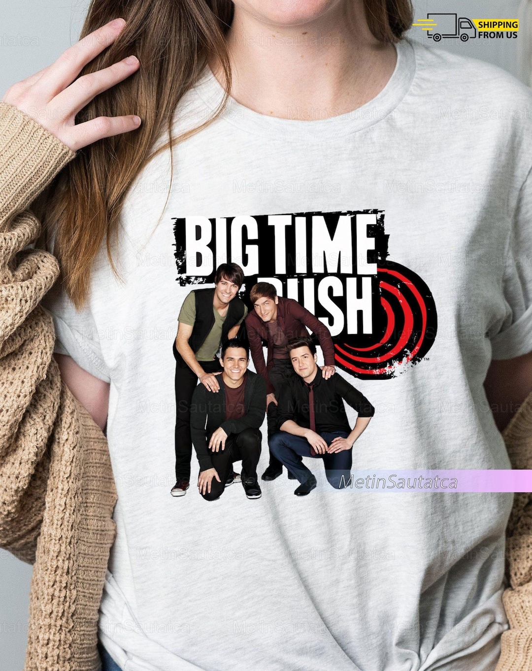 Big Time Rush Shirt Big Time Rush Tour Shirt Big Time Rush Etsy