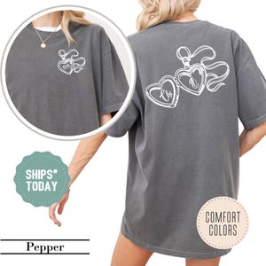 Chi Omega Key Heart Sorority T-Shirt - Chi O Merch - Sorority Letters - Sorority Gifts - Sorority Apparel - Big Little Reveal Shirt