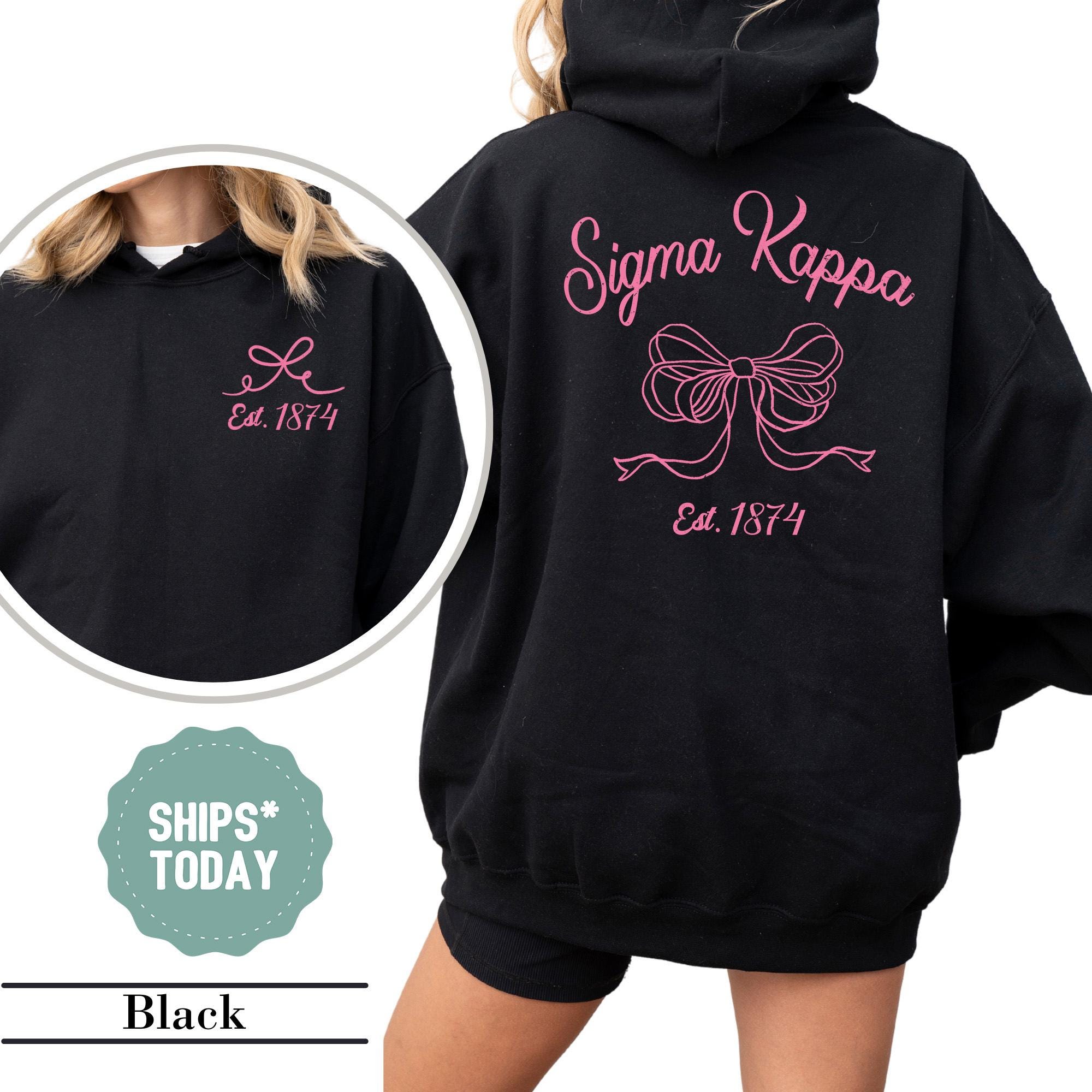SIGMA KAPPA ブラウン トレーナー