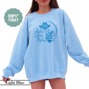 Alpha Sigma Alpha Balloon Buddy Sorority Sweatshirt - ASA Sorority Merch - Greek Gifts - Big Little Sweatshirt - Sorority Apparel