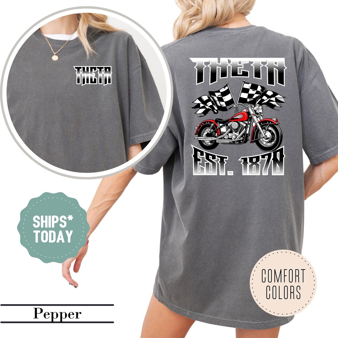 Kappa Alpha Theta Checkered Riders Sorority Shirt - THETA Sorority ...