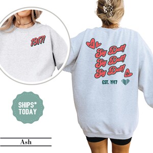 Sigma Delta Tau Love Retro Sorority Sweatshirt - Sig Delt Sorority Apparel - Big Little Reveal - Recruitment Gift - Greek Sweatshirt
