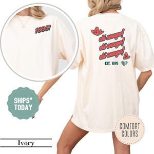 Chi Omega Love Retro Sorority T-Shirt - Chi O Sorority Apparel - Big Little Reveal Sorority Shirts - Greek Recruitment Gift