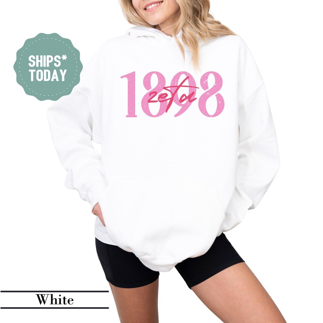 Zeta Tau Alpha Cursive Sorority Sweatshirt - ZETA Sorority Crewneck ...