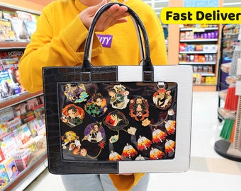 Elegant Ita Bag Tote Bag , Fast and Free Shipping,  with 2 inserts , Pin Display Bag, Ita School Bag, Window Bag, Pin Display Bag.