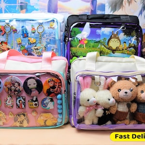 Ita Bag, Ita bag crossbody, Pin Purse,  Pin Display Bag, ita messenger bag, Pin Trading Bag.