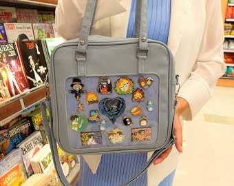 Ita Bag Crossbody, Ita Bag Shoulder, Pin Bag Crossbody, Pin Collector Bag, Ita bag, Pin display bag.