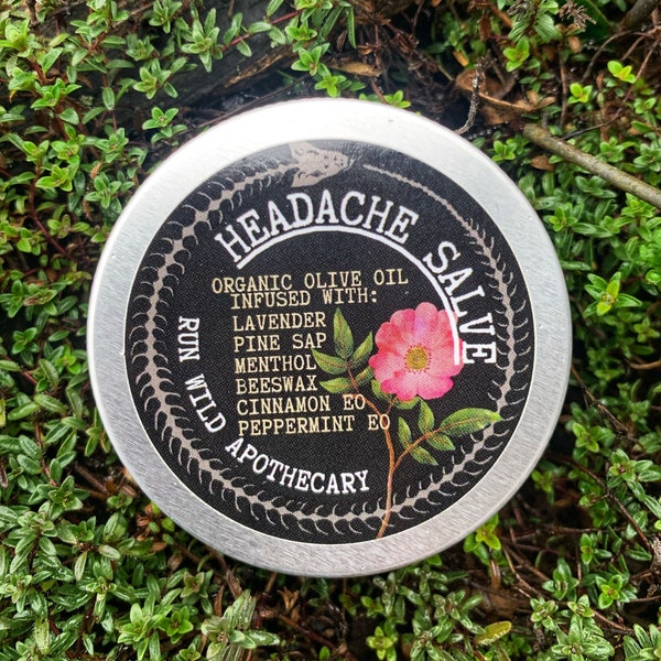 Headache Herbal Salve