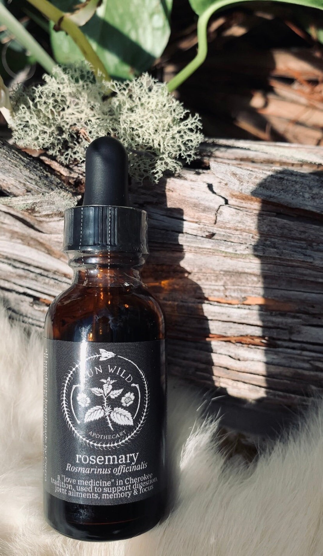 Rosemary Tincture Organic Fresh Plant Extract Etsy