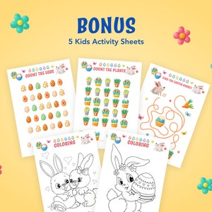 Easter Printable Game, Easter Game Bundle, Printable Games, Easter ...