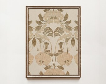 Vintage Gobelin Print: Antike viktorianische Textilkunst (Digitaler Download)