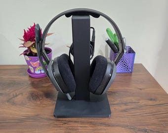 Stativ för gamingheadset | 3D-utskrivet hörlurshållare för skrivbordsinstallation