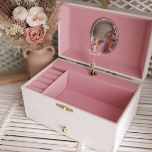 Personalised Musical Ballerina Jewellery Box