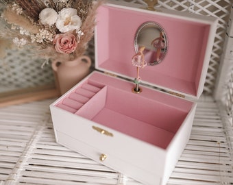 Musical Ballerina Jewellery Box