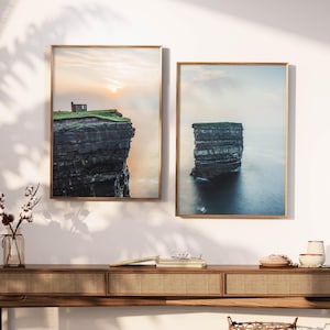 Downpatrick Head Ireland Coastal Prints: Irish Landscape Photography Set