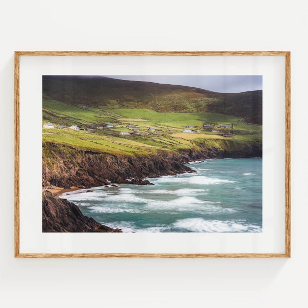 Coumeenoole Beach, Dingle, Kerry, Ireland | Printable Coastal Photography Wall Art Print | Digital Download | Ocean Artwork | New Home Gift