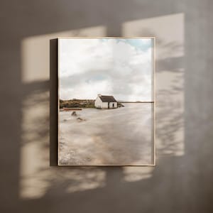 Fisherman Cottage, Connemara, Galway, Irlandia | Irlandzka fotografia ścienna | Pomysły na irlandzkie prezenty