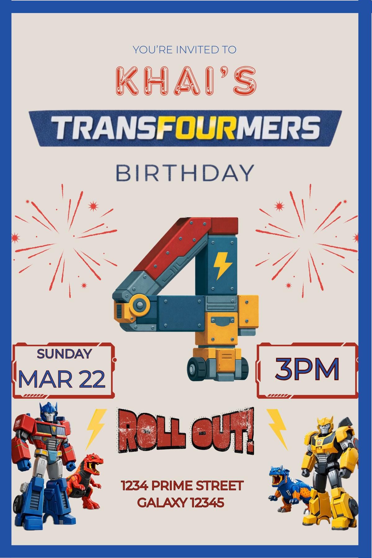 Transformers Versiering]«Feestartikelen en Versiering» Koop Online
