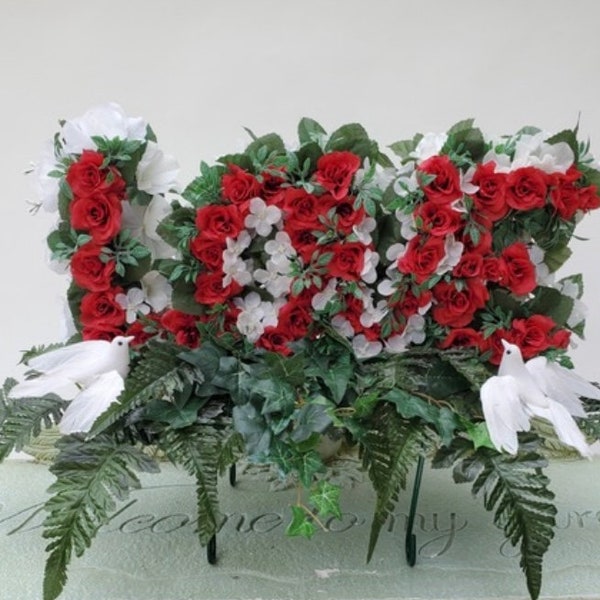 Funeral Letter Flowers Etsy