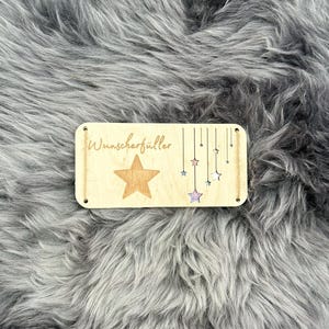 Archivo láser para un regalo de dinero "estrella" que cumple deseos - madera - tarjeta - archivo láser - archivo de trazador - SVG - Navidad